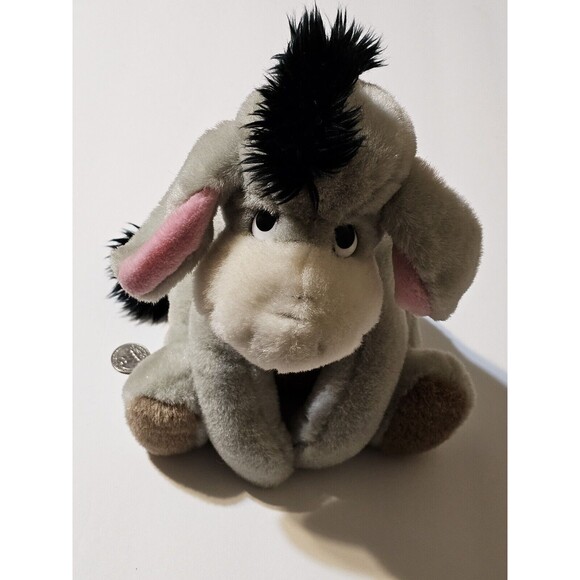 Vintage Walt Disney World Eeyore 10" Plush Stuffed Animal Disneyland - Picture 6 of 11